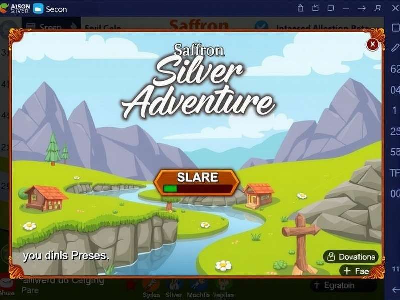 Saffron Silver Adventure Download Screen Saffron Silver Adventure Download Screen
